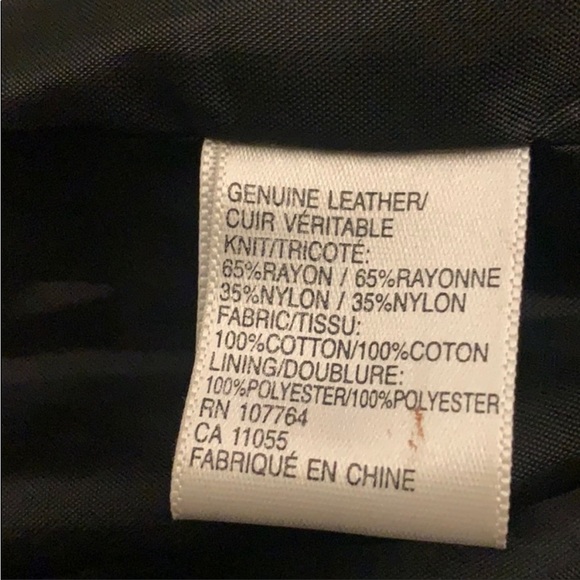 Anthropologie One Girl Who Leather &
Fabric Jacket - Size X-Large - Picture 12 of 13